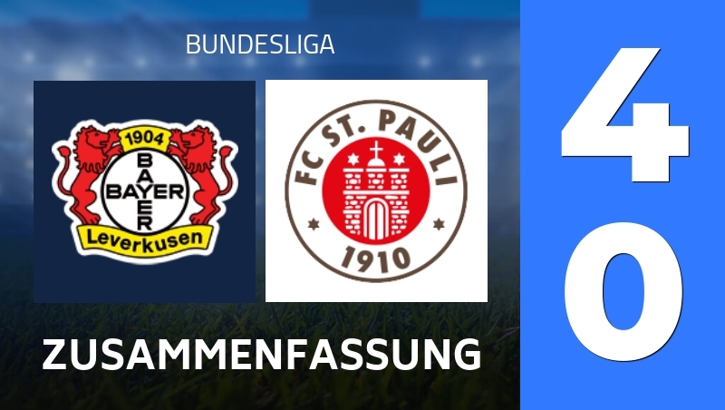 Zusammenfassung : Bayer Leverkusen - FC St. Pauli - Bundesliga 25/26