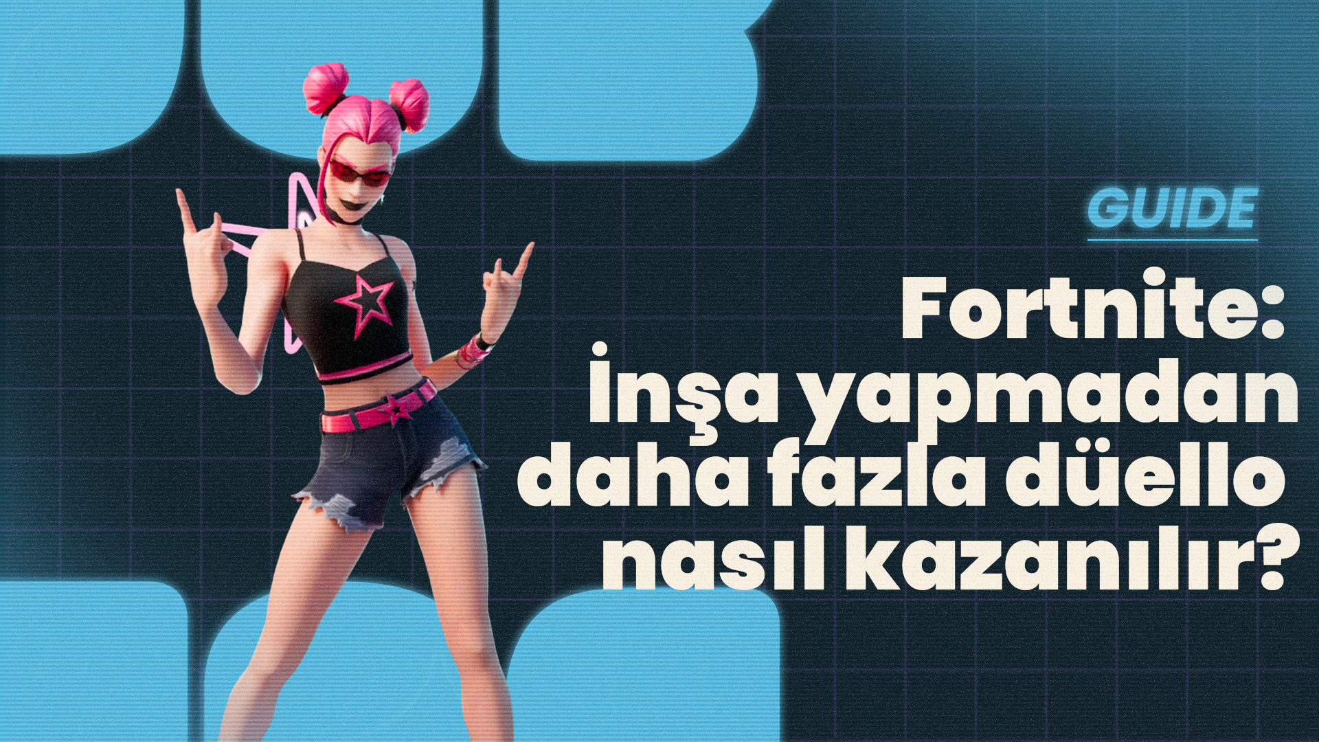 Fortnite'ta build atmadan daha fazla düello kazan! - Fortnite