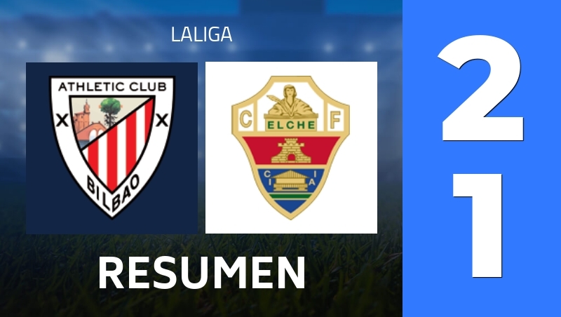 Resumen : Athletic Bilbao - Elche CF - LaLiga 25/26