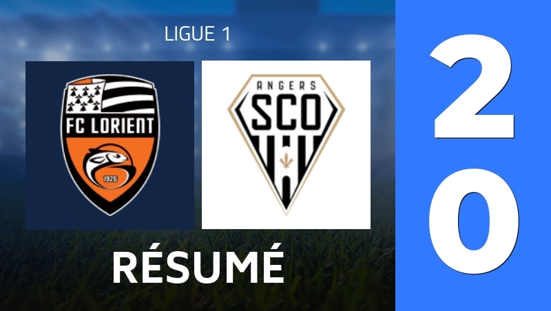 Résumé : FC Lorient - Angers SCO - Ligue 1 25/26