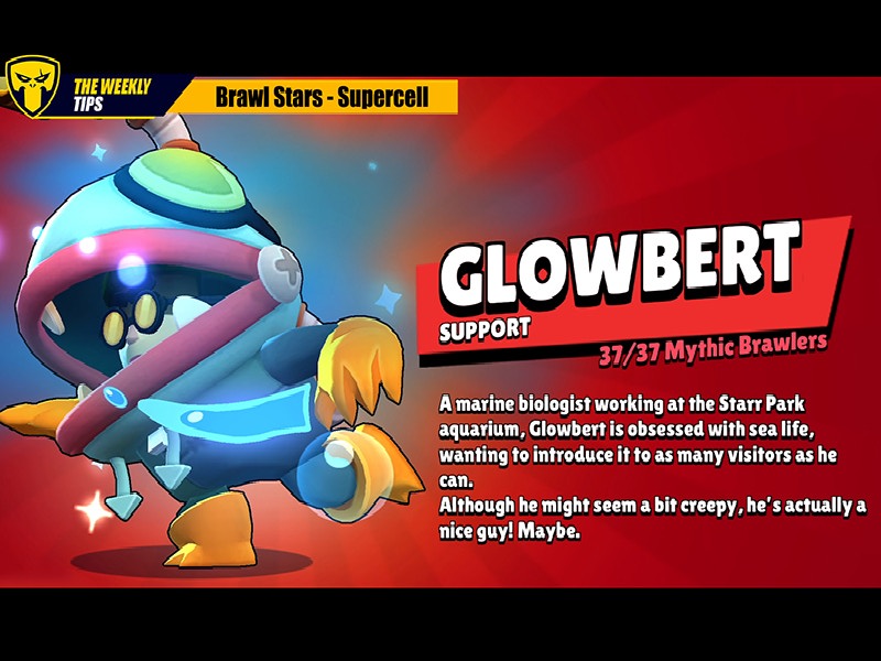 Cómo funciona Glowbert - Brawl Stars
