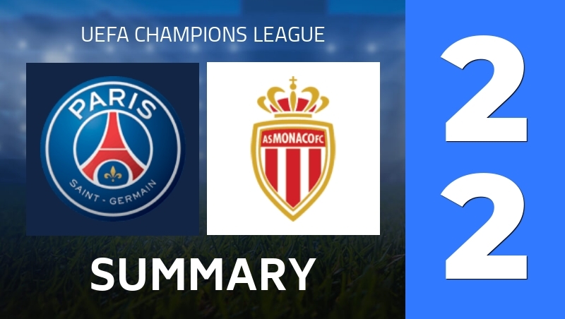Summary : Paris Saint-Germain - AS Monaco - UEFA Champions League 25/26