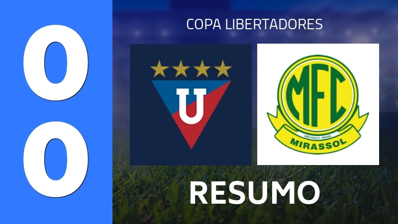Resumen : LDU Quito - Mirassol FC SP - CONMEBOL Libertadores 2026
