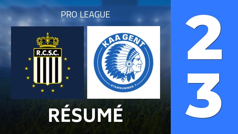 Résumé : Royal Charleroi SC - KAA Gent - Pro League 25/26