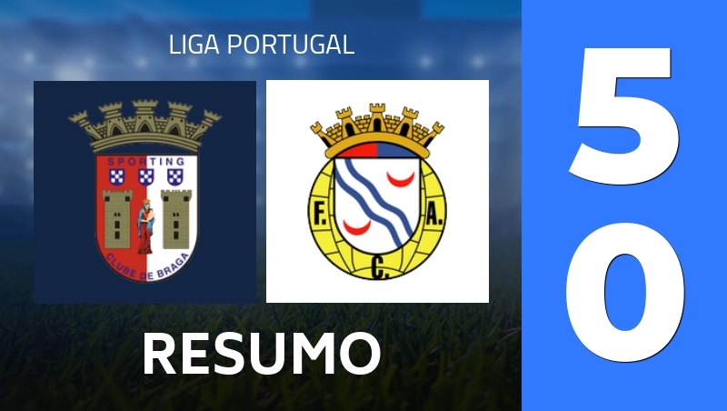 Resumo : SC Braga - FC Alverca SAD - Liga Portugal 25/26