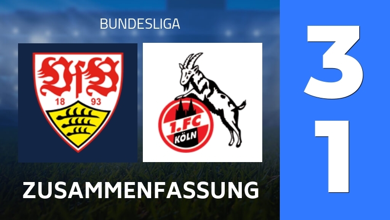 Zusammenfassung : VfB Stuttgart - 1. FC Cologne - Bundesliga 25/26