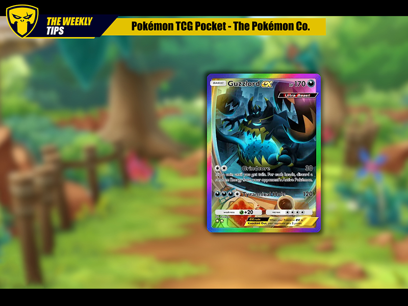 Guzzlord EX deck with 17 trainers - Pokémon TCG Pocket