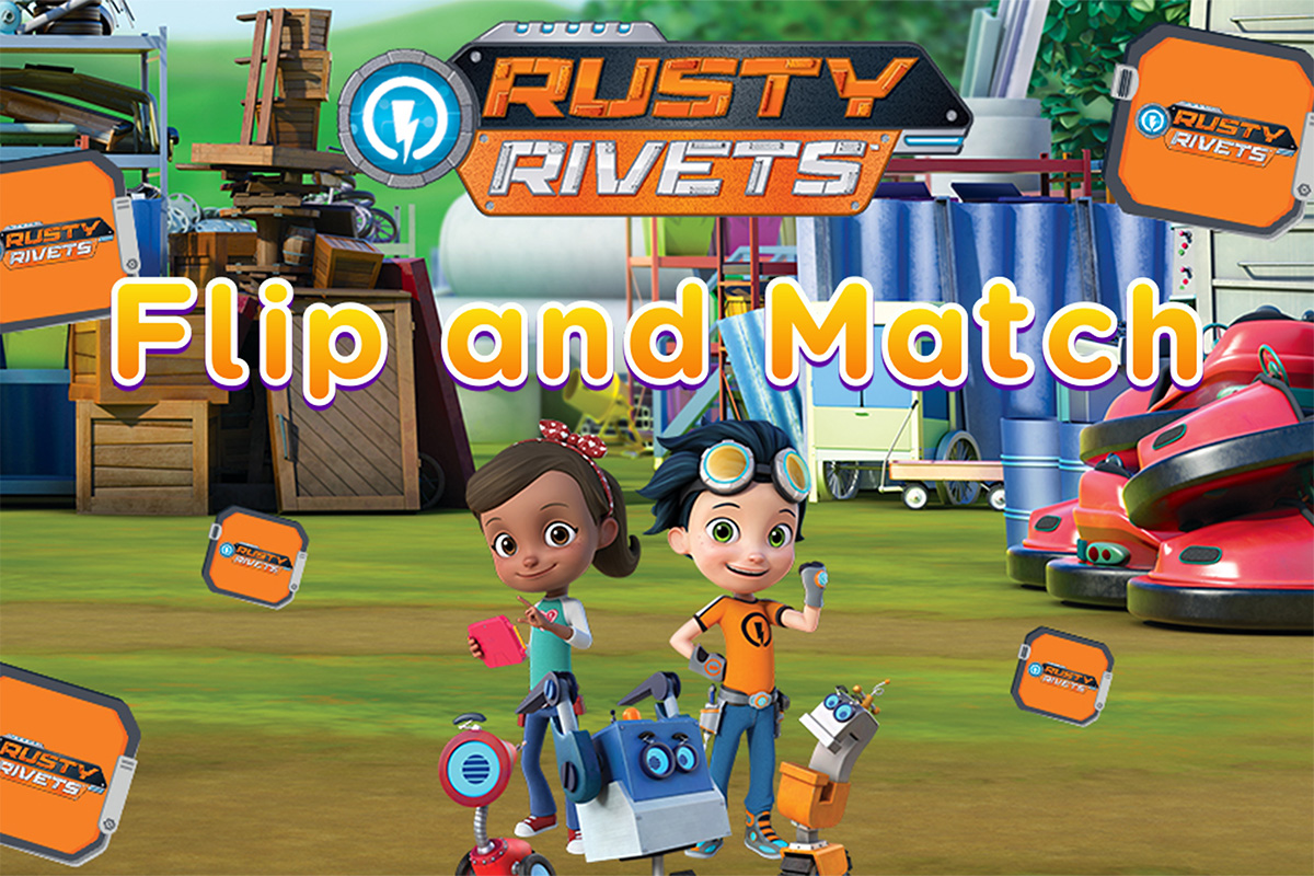 Rusty Rivets: Flip And Match