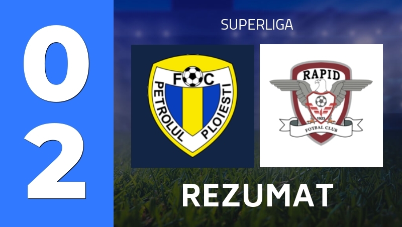 Rezumat : FC Petrolul Ploiesti - Rapid - Superliga 26/27