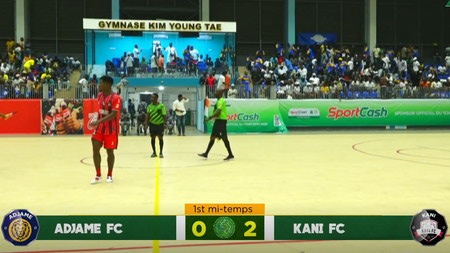 Adjame Vs. Kani 1ère mi-temps - replay - 8ème de finale