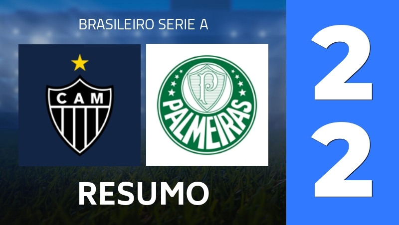 Resumo : Atletico Mineiro MG - SE Palmeiras SP - Brasileiro Serie A 2026
