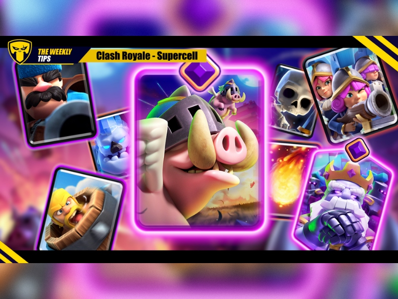 The best deck with the evolved Royal Hogs - Clash Royale