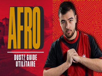 Dust 2 utility guide avec HEET afro - CSGO