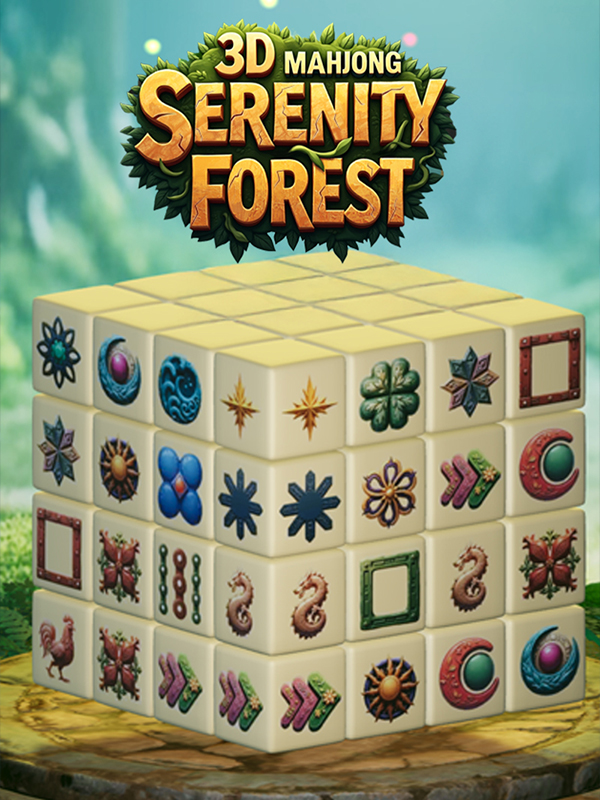Mahjong 3D - Serenity Forest