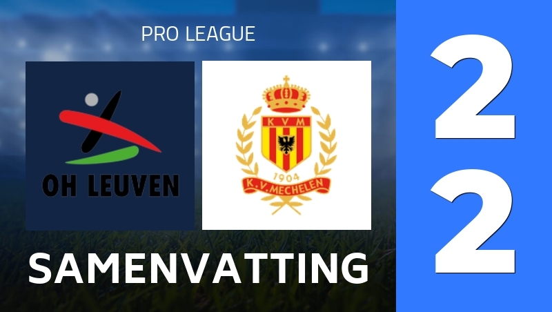 Samenvatting : Oud-Heverlee Leuven - Yellow-Red KV Mechelen - Pro League 25/26