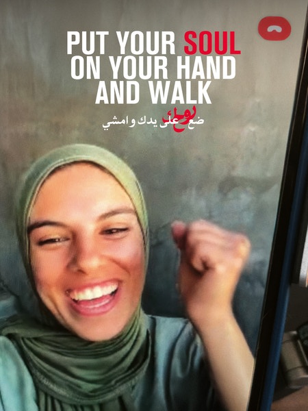 Put Your Hand On Your Soul And Walk