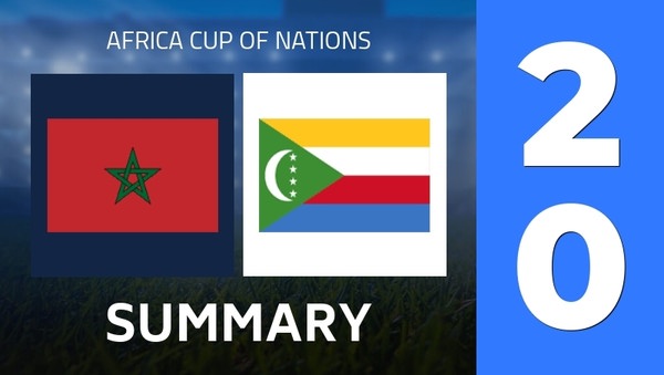 Summary : Morocco - Comoros (2 - 0) - Final Score