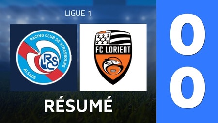 Résumé : Strasbourg Alsace - FC Lorient (0 - 0) - Score Final