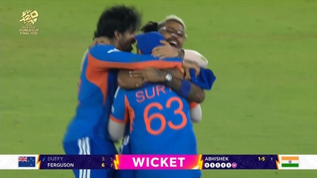 India cruise to successful T20 World Cup defence with 96-run win over NZ