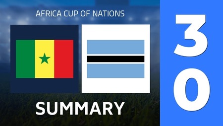 Summary : Senegal - Botswana (3 - 0) - Final Score