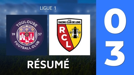 Résumé : Toulouse FC - RC Lens (0 - 3) - Score Final