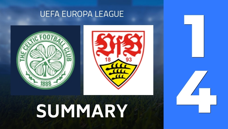 Summary : Celtic Glasgow - VfB Stuttgart - UEFA Europa League 25/26