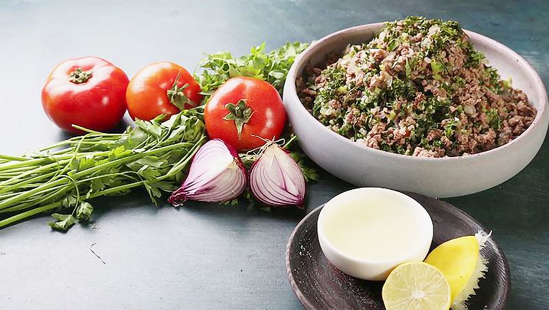 Beef tabula with Quinoa