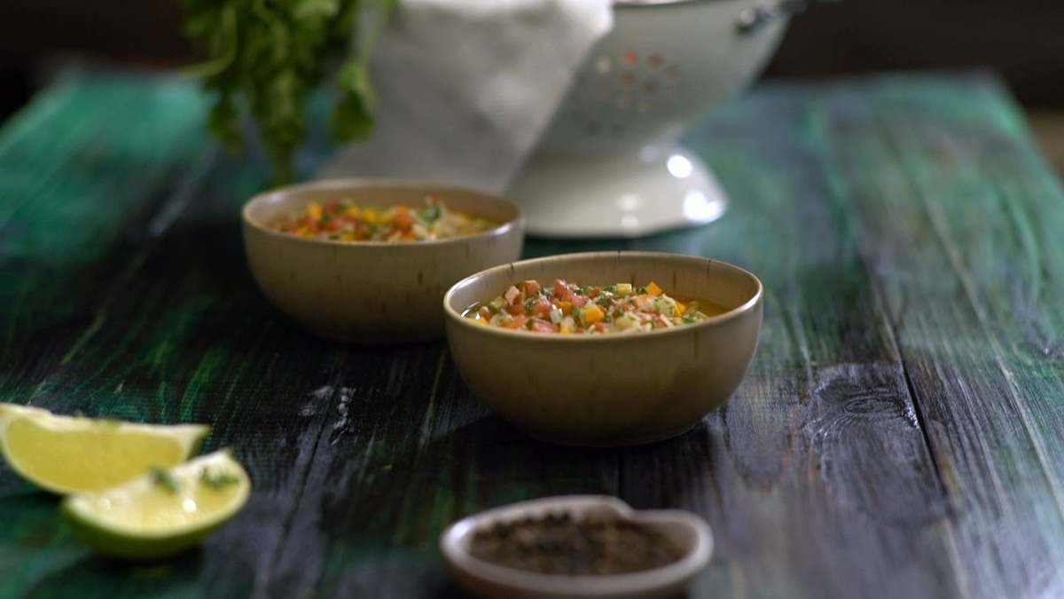 Soupe Vermicelle aux légumes