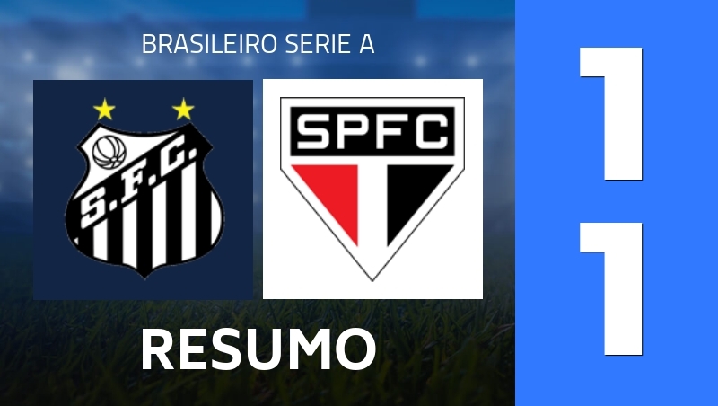 Resumo : Santos FC SP - Sao Paulo FC SP - Brasileiro Serie A 2026
