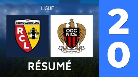 Résumé : RC Lens - OGC Nice (2 - 0) - Score Final