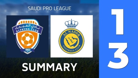 ملخص : Al-Fayha FC - Al Nassr Club (1 - 3) - النتيجة النهائية