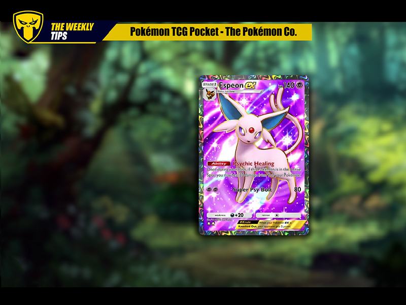 Infinite healing with Espeon EX - Pokémon TCG Pocket
