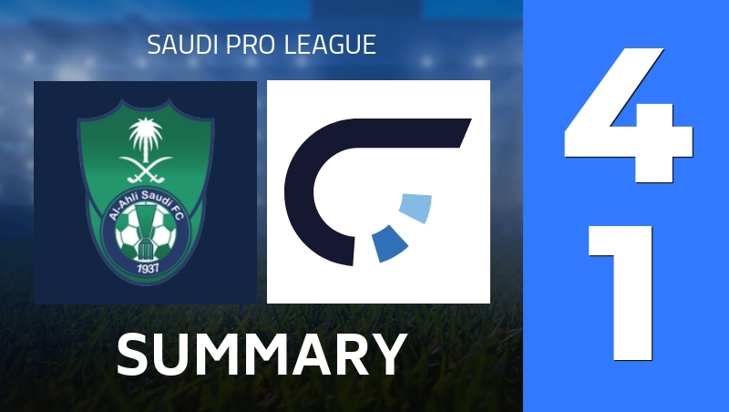 Summary : Al Ahli Saudi FC - Al-Najma - Saudi Pro League 25/26