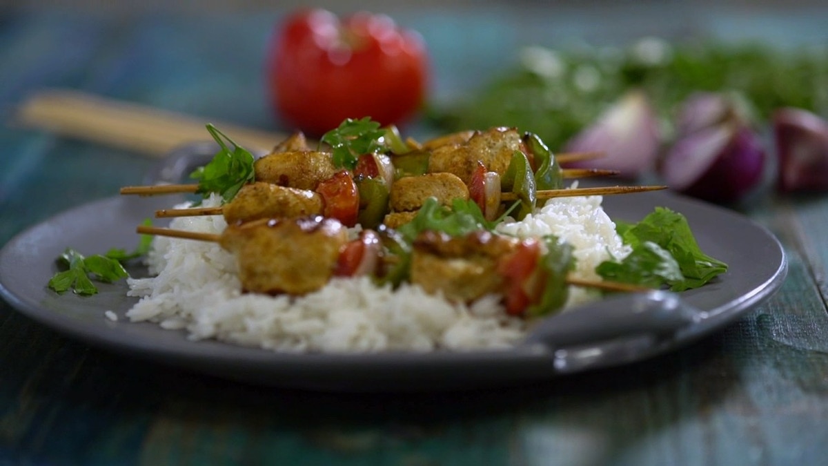 Shish taouk libanais avec Riz Basmati