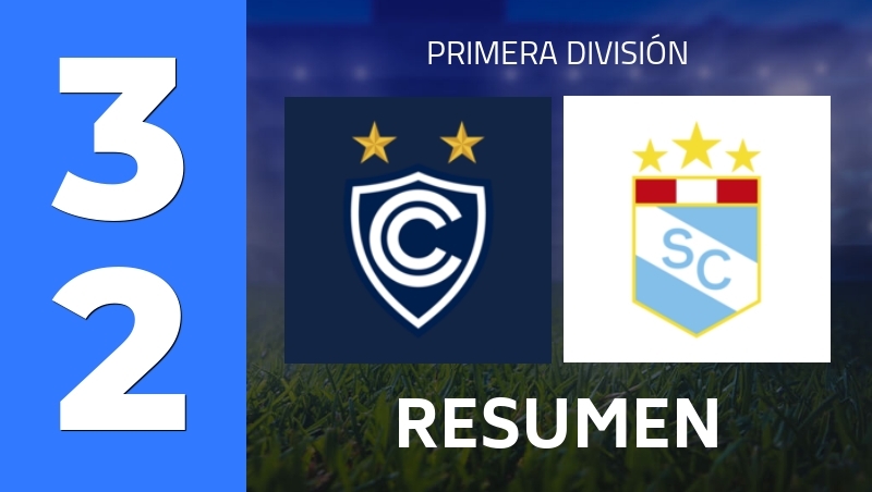Resumen : CS Cienciano - Sporting Cristal - Liga 1 2026