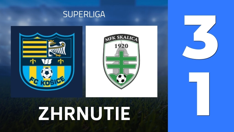 Zhrnutie : FK Kosice - MFK Skalica - Superliga 25/26