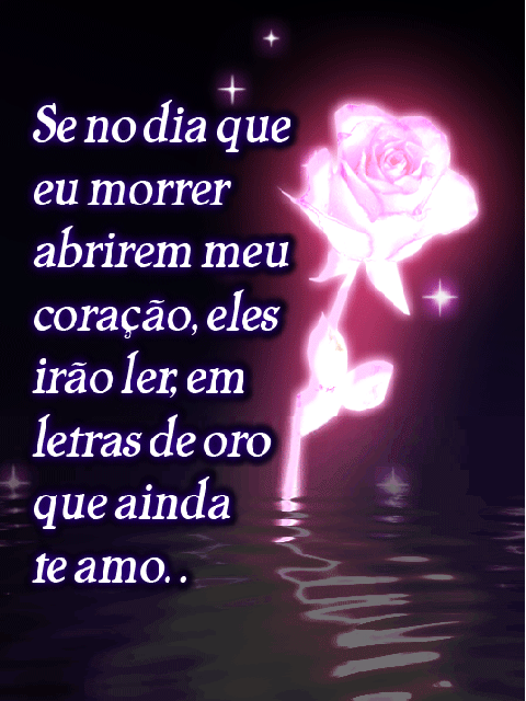 Em letras de oro que ainda te amo