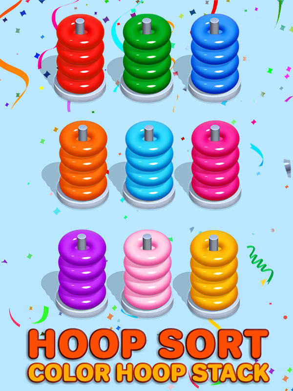 Hoop Sort - Color Hoop Stack