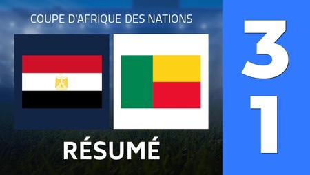 Résumé : Egypt - Benin (3 - 1) - Score Final