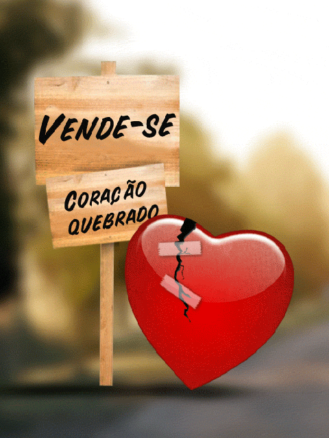 Vende-se coração quebrado