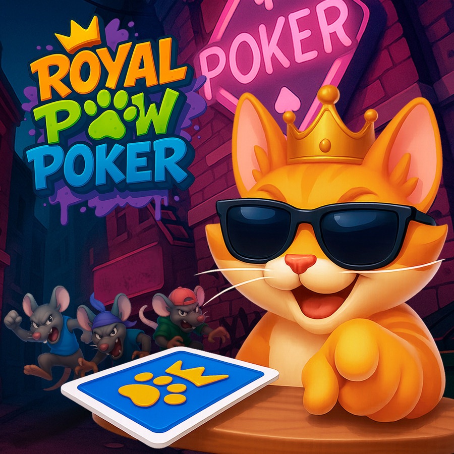 Royal Paw Poker