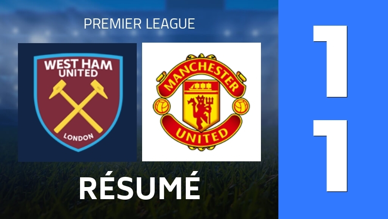 Résumé : West Ham United - Manchester United - Premier League 25/26