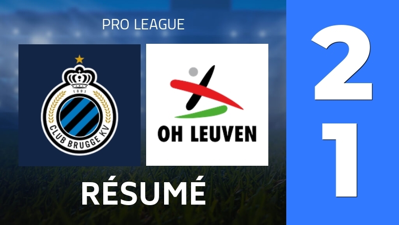 Résumé : Club Brugge - Oud-Heverlee Leuven - Pro League 25/26