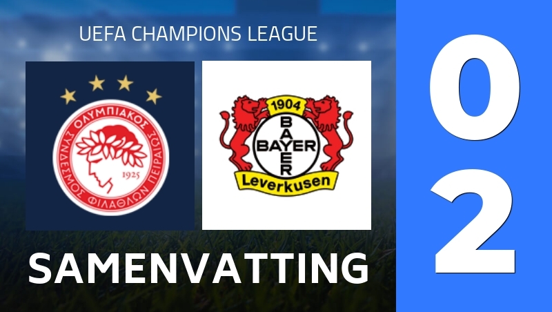 Samenvatting : Olympiacos Piraeus - Bayer Leverkusen - UEFA Champions League 25/26