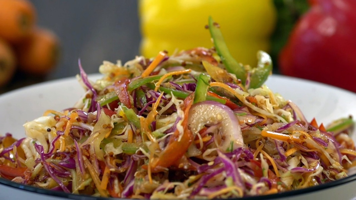 Salade de légumes thaï