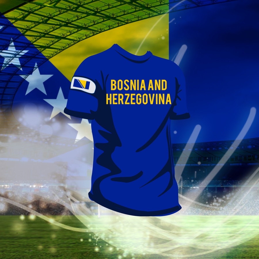 Camisola: Bósnia e Herzegovina