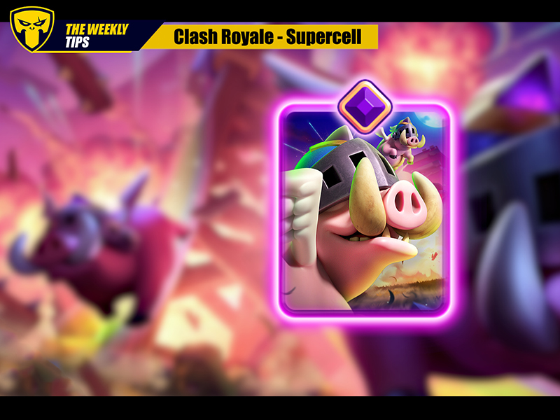 Les Cochons Royaux évolués prennent leur envol  - Clash Royale