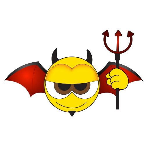 Emoticons demonio