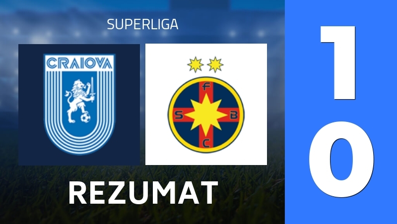 Rezumat : CS Universitatea Craiova - Fotbal Club FCSB - Superliga 25/26