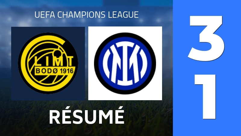 Résumé : Bodoe/Glimt - Inter Milano - UEFA Champions League 25/26
